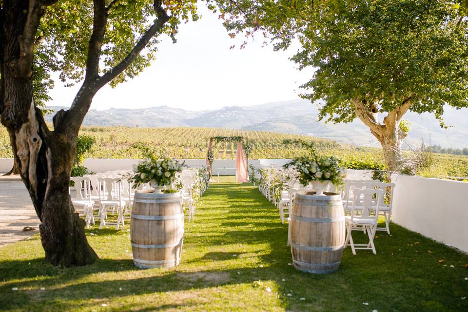 Mariage dans le Douro à la Quinta da Pacheca